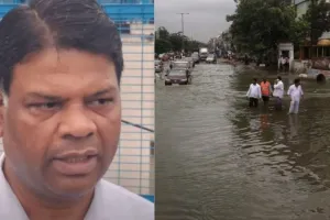 लखनऊ: डीएम सूर्य पाल गंगवार ने जलभराव की स्थिति का किया मुआयना, लोगों से की ये अपील 